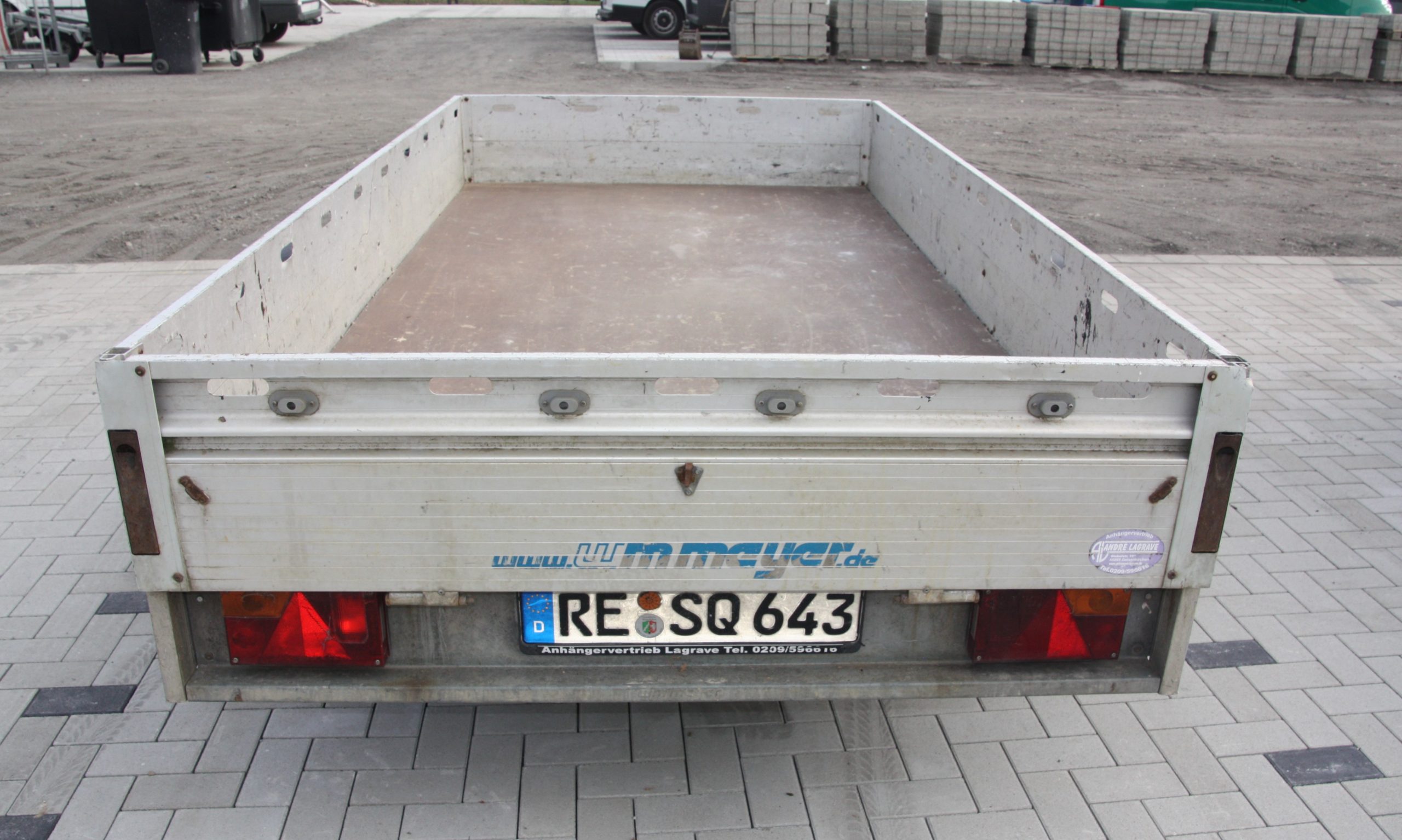 offener 3-Meter Anhänger